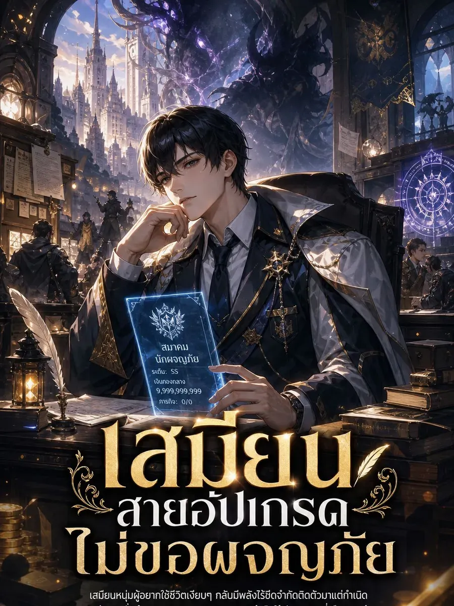 ปก เสมียนกิลด์ผู้เป็นอมตะกับดาบฉีกทวยเทพ
