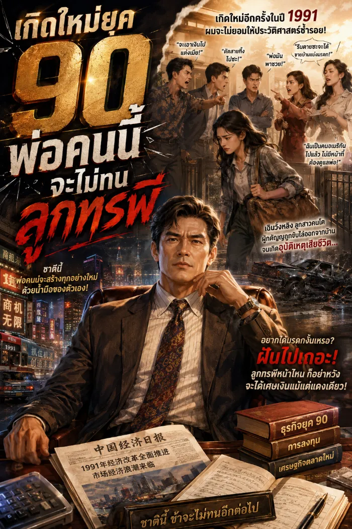 ปก (จบแล้ว) เกิดใหม่ยุค 90 พ่อคนนี้จะไม่ทนลูกทรพี
