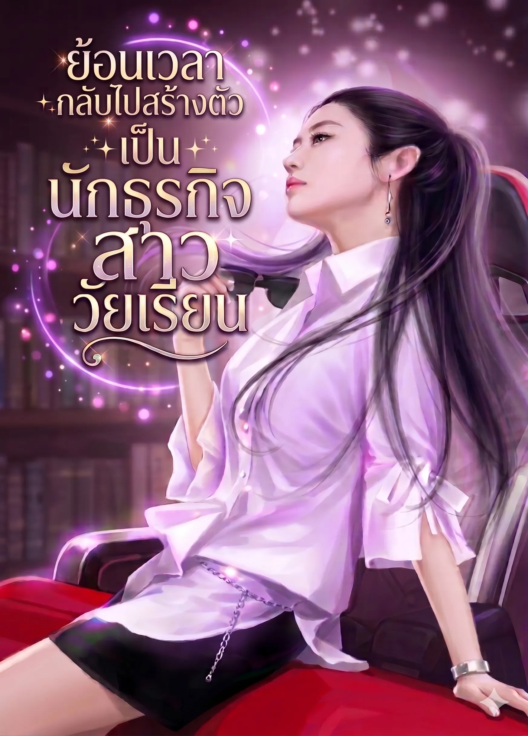 ปก ย้อนเวลามาเป็นยอดนักธุรกิจหญิงวัยเรียน