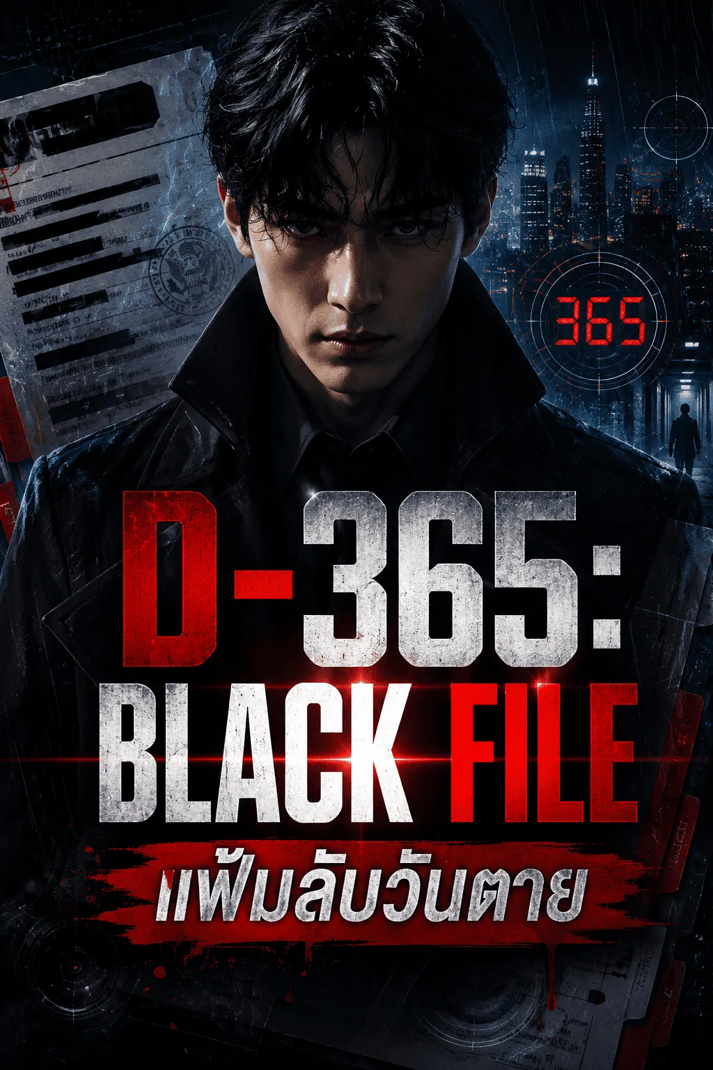 ปก D-365: BLACK FILE — แฟ้มลับวันตาย