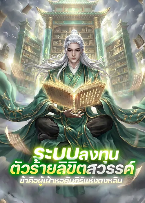 ปก ระบบลงทุนตัวร้ายลิขิตสวรรค์ ข้าคือผู้เฝ้าหอคัมภีร์แห่งตงหลิน