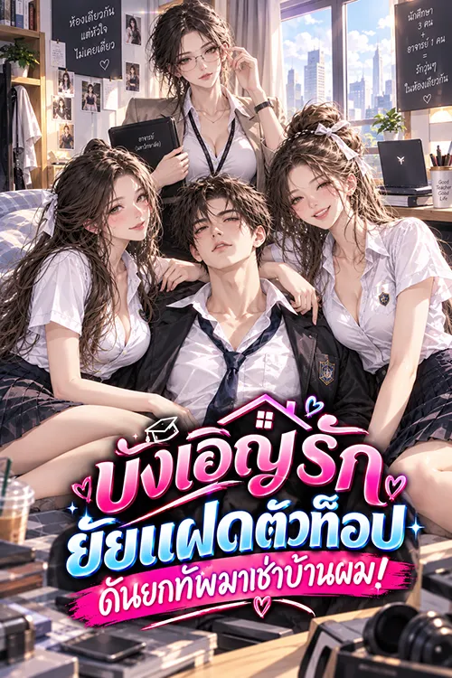 ปก บังเอิญรัก ยัยแฝดตัวท็อป ดันยกทัพมาเช่าบ้านผม!