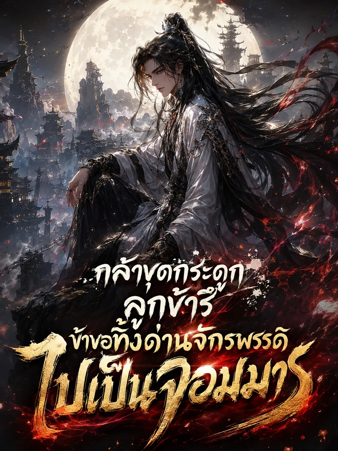ปก กล้าขุดกระดูกลูกข้ารึ ข้าขอทิ้งด่านจักรพรรดิไปเป็นจอมมาร