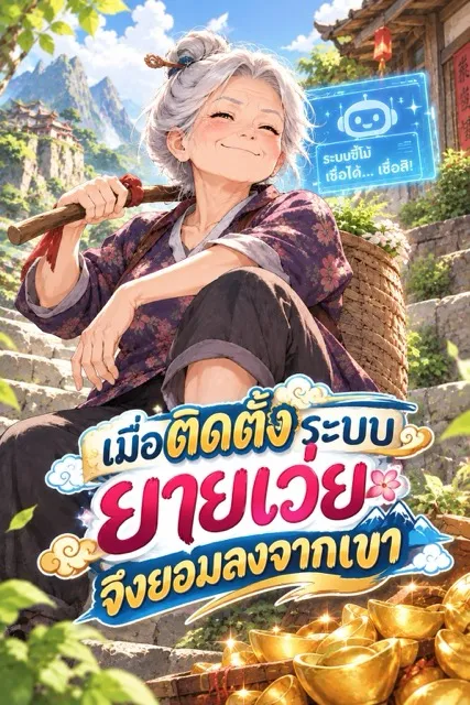 ปก เมื่อติดตั้งระบบ ยายเว่ยจึงยอมลงจากเขา