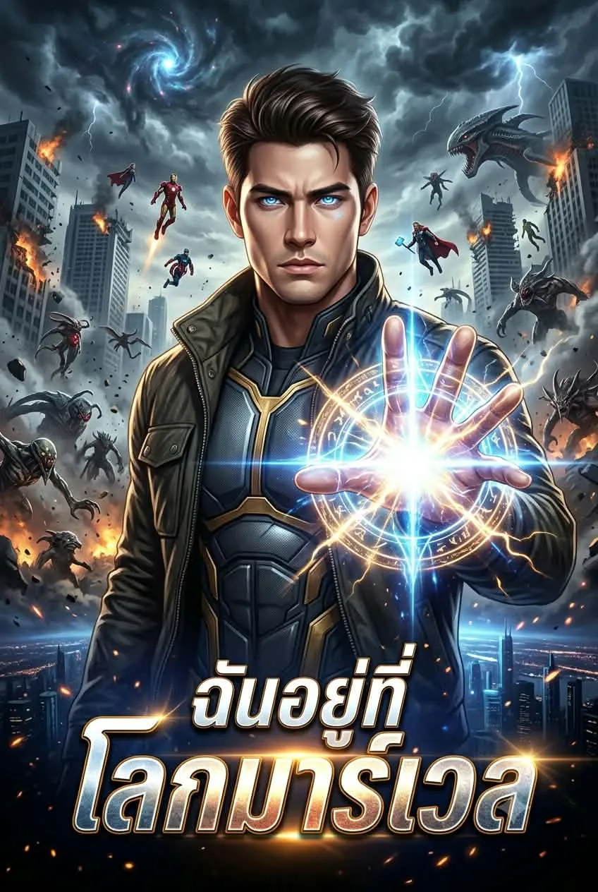 ปก ฉันอยู่ที่โลกมาร์เวล
