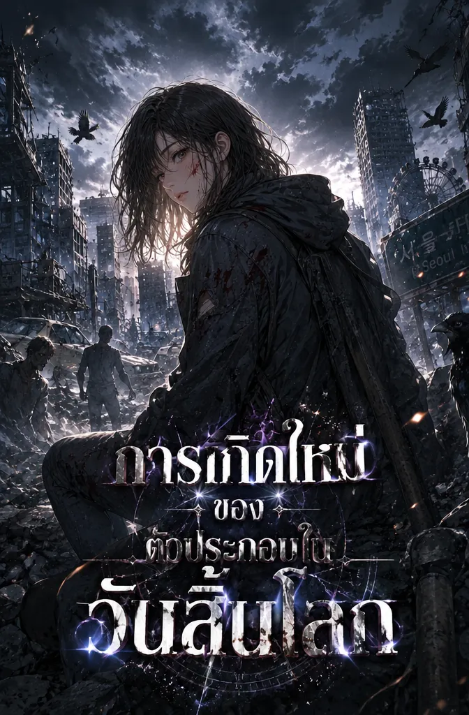 ปก การเกิดใหม่ของตัวประกอบใน วันสิ้นโลก