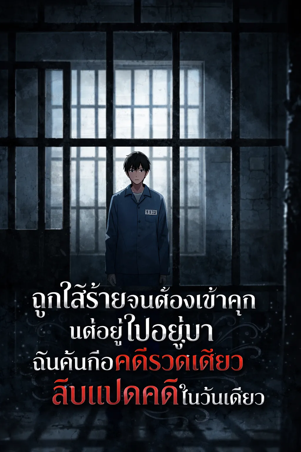 ปก [อ่านฟรี 60 ตอน] ถูกใส่ร้ายจนต้องเข้าคุก แต่อยู่ไปอยู่มา ฉันดันก่อคดีรวดเดียวสิบแปดคดีในวันเดียว