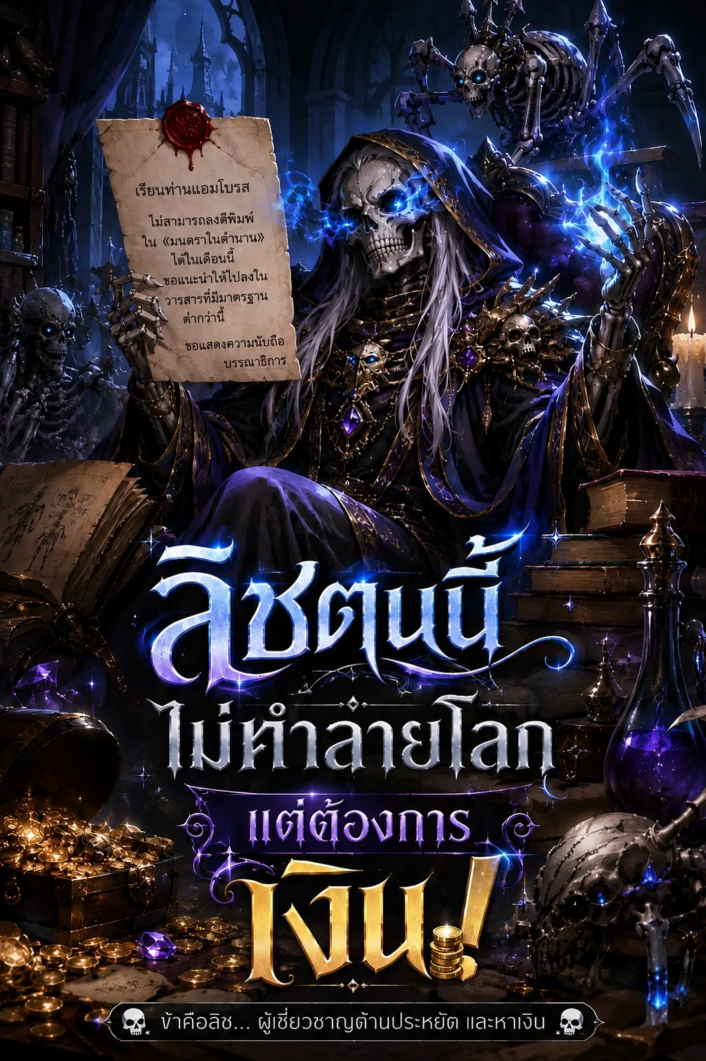 ปก ลิชตนนี้ไม่ทําลายโลก แต่ต้องการเงิน!