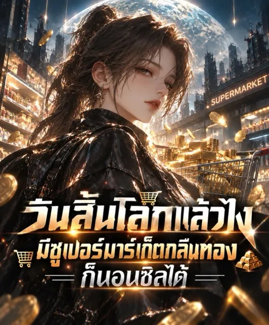 ปก (จบแล้ว) วันสิ้นโลกแล้วไง มีซูเปอร์มาร์เก็ตกลืนทองก็นอนชิลได้