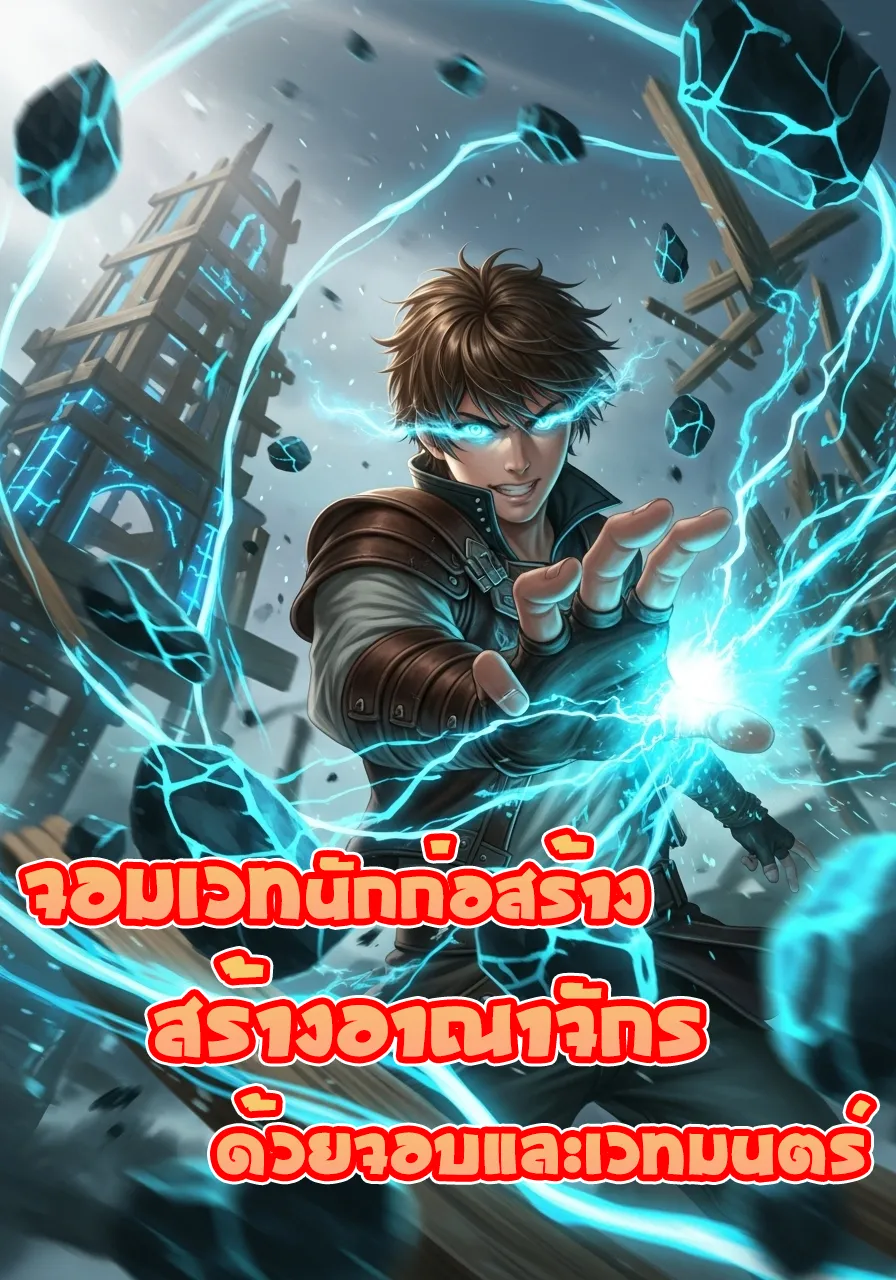 ปก จอมเวทนักก่อสร้าง: สร้างอาณาจักรด้วยจอบและเวทมนตร์