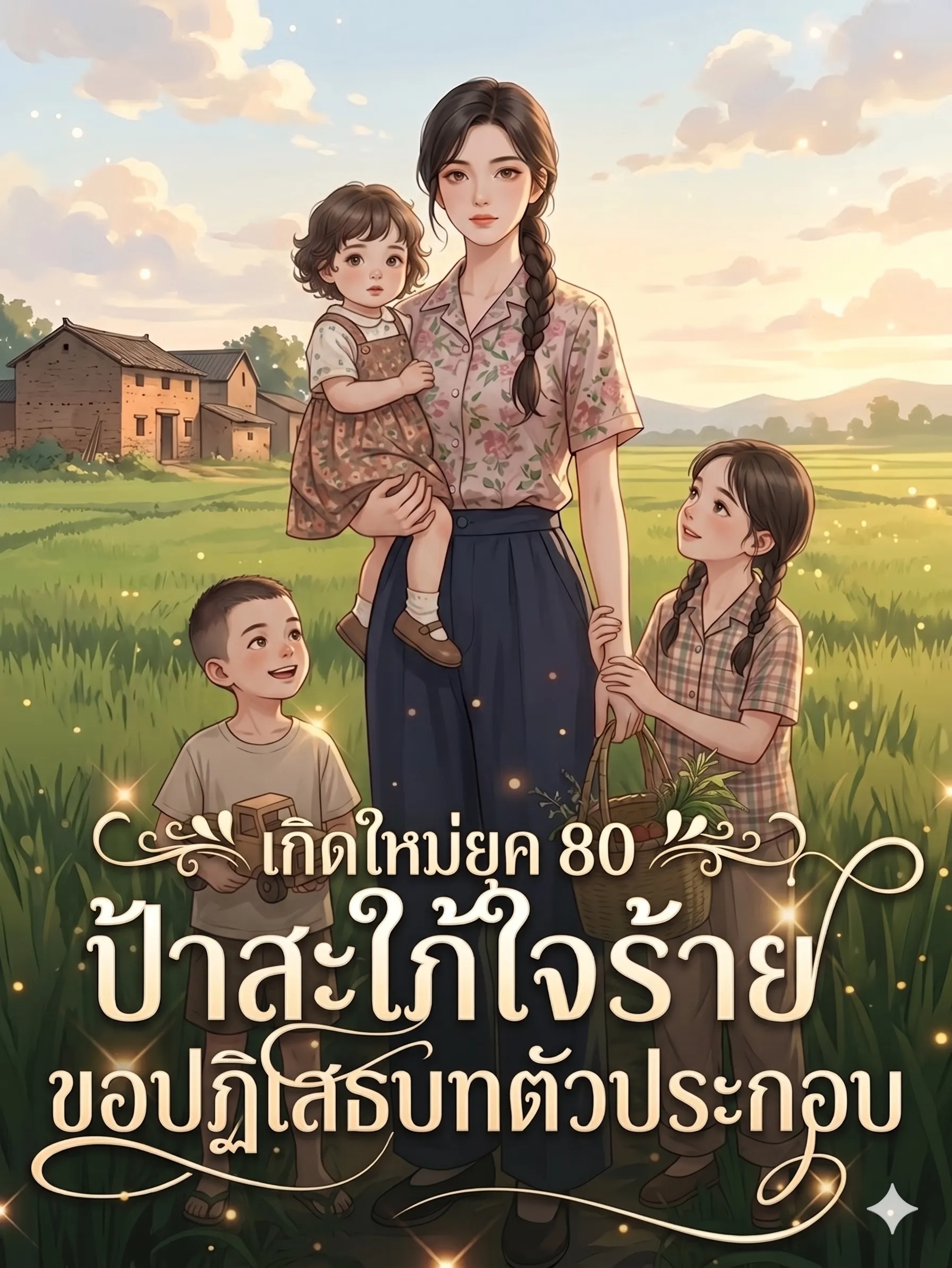 ปก เกิดใหม่ยุค 80: ป้าสะใภ้ใจร้ายขอปฏิเสธบทตัวประกอบ