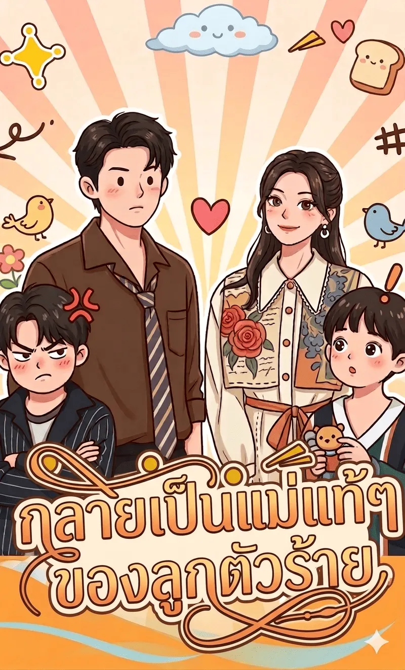 ปก กลายเป็นแม่แท้ๆ ของลูกตัวร้าย
