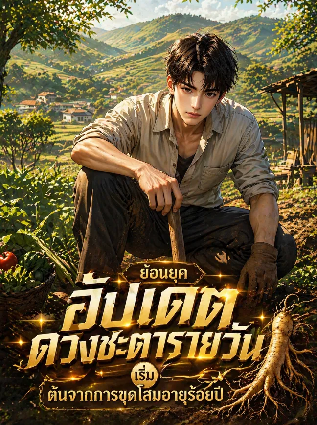 ปก ย้อนยุค อัปเดตดวงชะตารายวัน เริ่มต้นจากการขุดโสมอายุร้อยปี