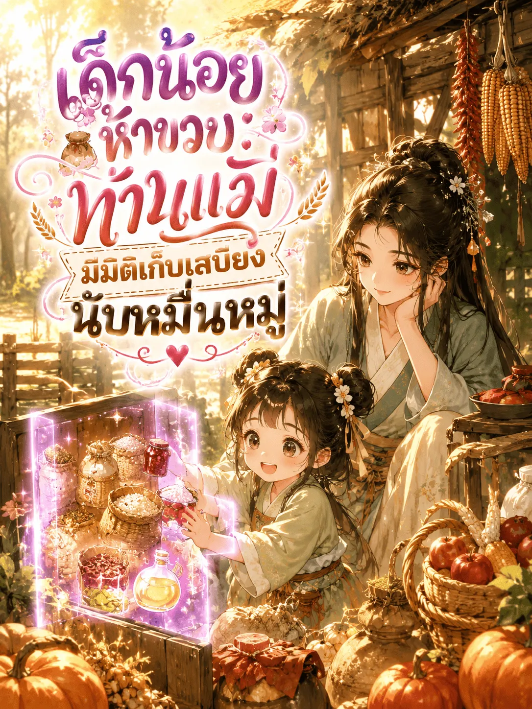 ปก เด็กน้อยห้าขวบ: ท่านแม่มีมิติเก็บเสบียงนับหมื่นหมู่