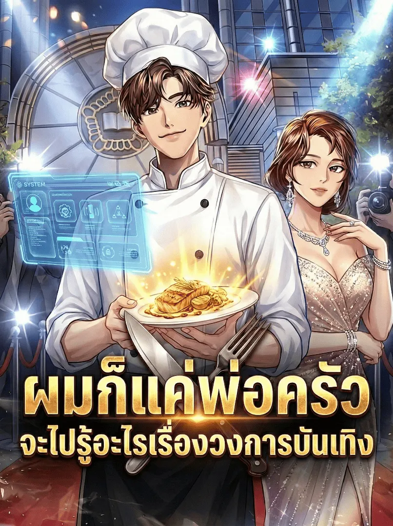 ปก ผมก็แค่พ่อครัว จะไปรู้อะไรเรื่องวงการบันเทิง