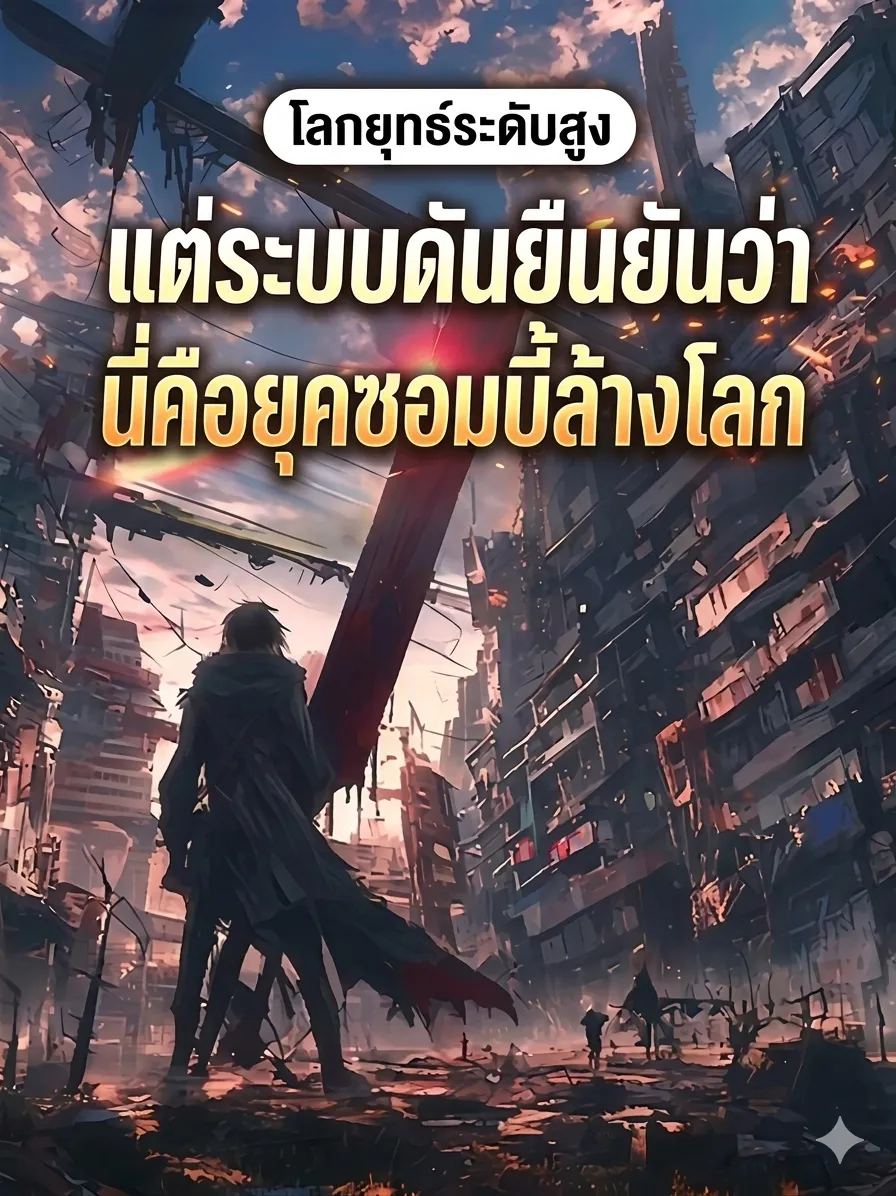 ปก โลกยุทธ์ระดับสูง แต่ระบบดันยืนยันว่านี่คือยุคซอมบี้ล้างโลก