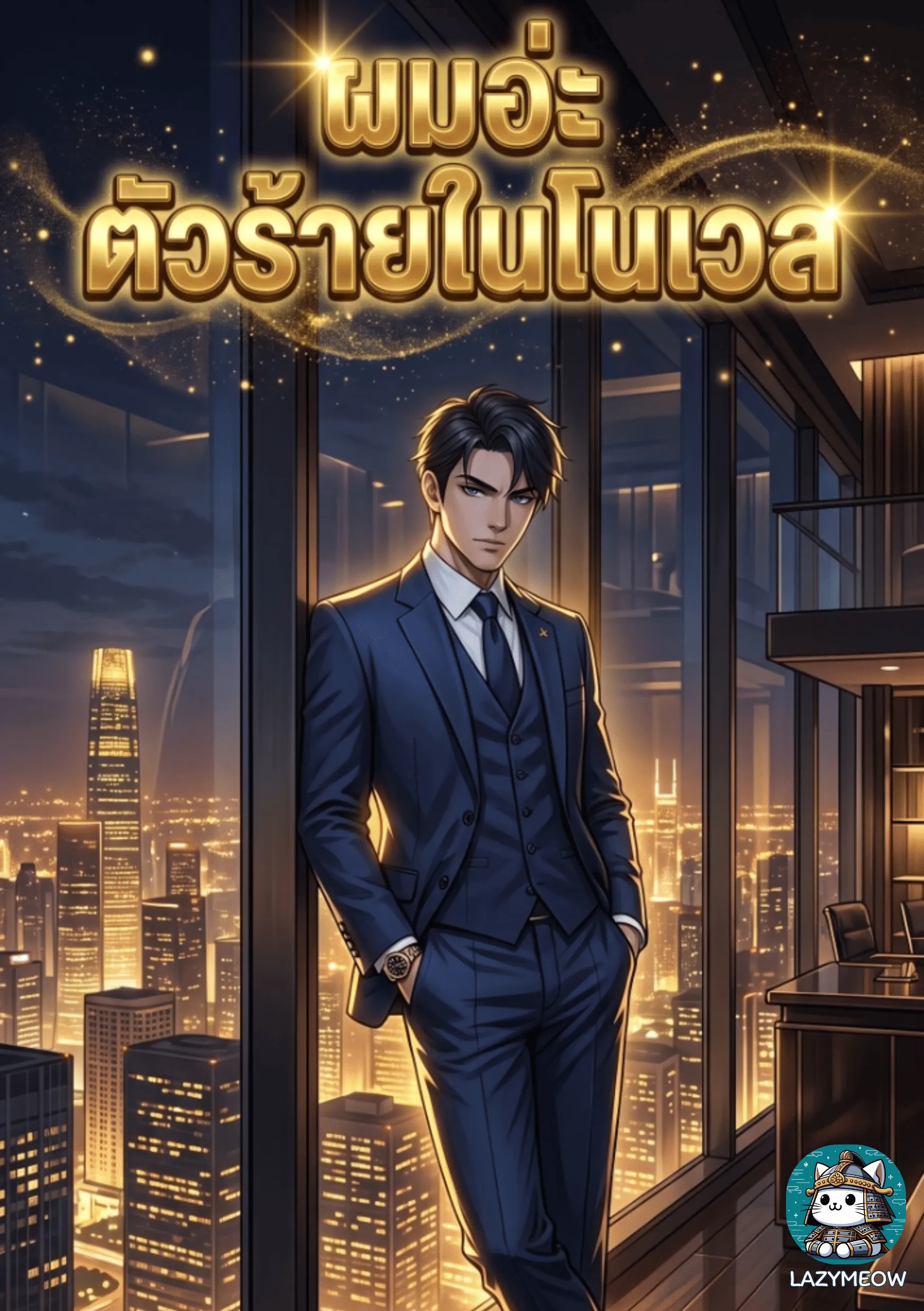 ปก ผมอะตัวร้ายในโนเวล