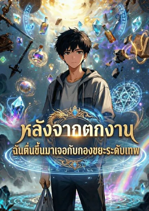 ปก หลังจากตกงาน ฉันตื่นขึ้นมาเจอกับกองขยะระดับเทพ