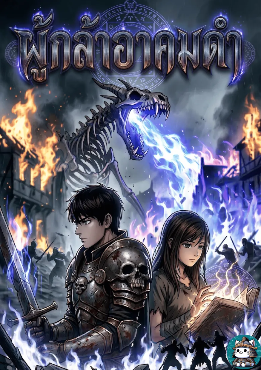 ปก ผู้กล้าอาคมดํา