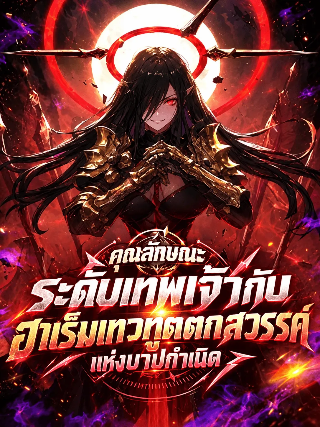 ปก [ชนต้นฉบับ] คุณลักษณะระดับเทพเจ้ากับฮาเร็มเทวทูตตกสวรรค์แห่งบาปกําเนิด