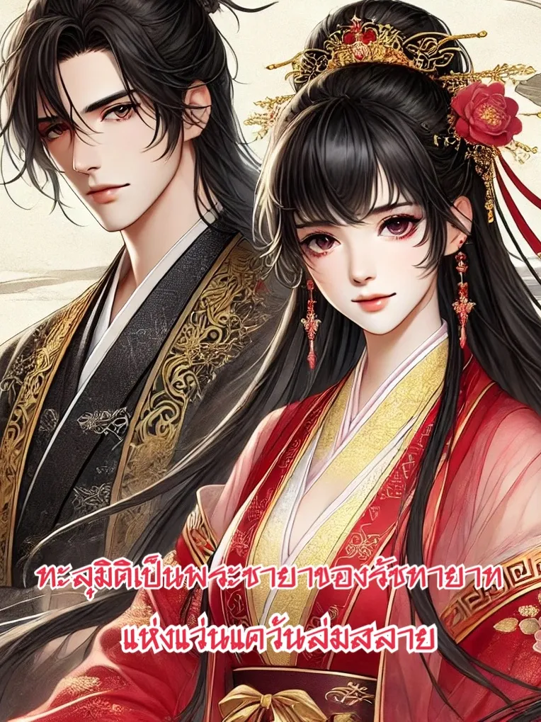ปก ทะลุมิติเป็นพระชายาของรัชทายาทแห่งแว่นแคว้นล่มสลาย