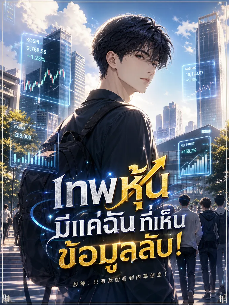 ปก เทพหุ้น: มีแค่ฉันที่เห็นข้อมูลลับ!