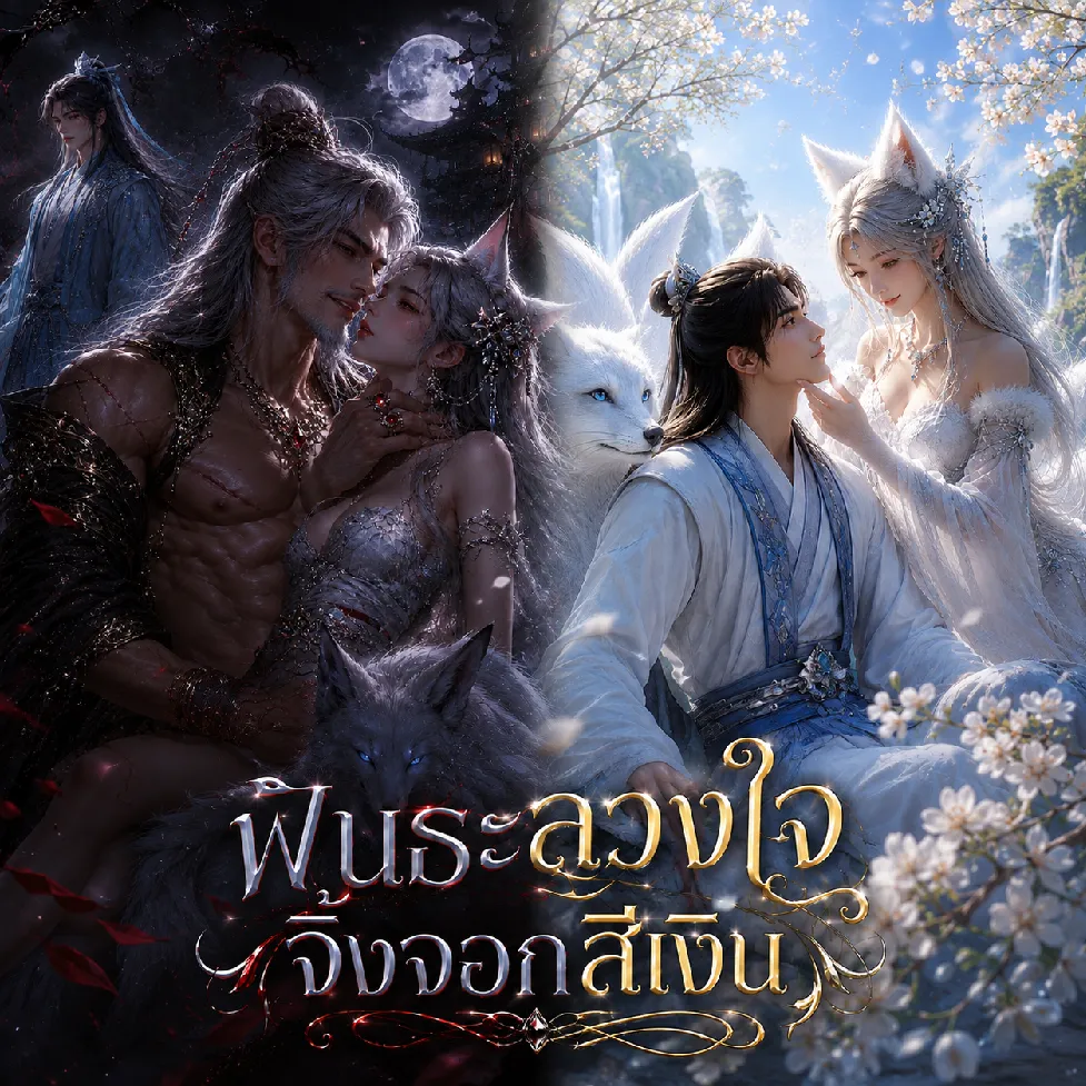 ปก พันธะลวงใจ จิ้งจอกสีเงิน