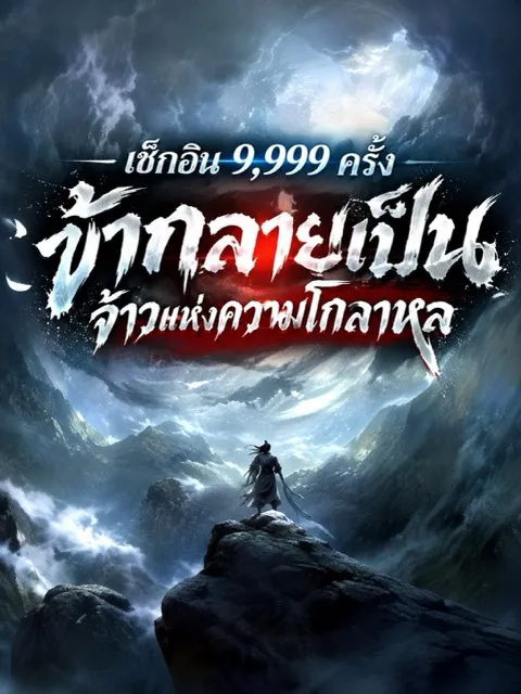 ปก (จบแล้ว) เช็กอิน 9,999 ครั้ง ข้ากลายเป็นจ้าวแห่งความโกลาหล
