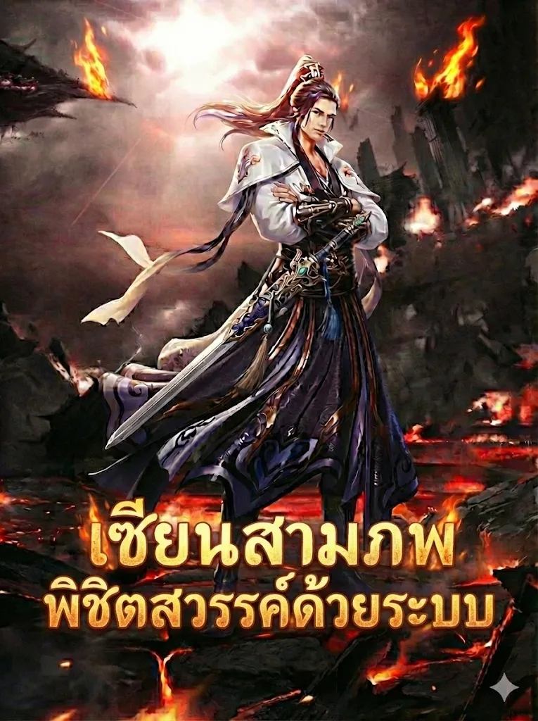 ปก เซียนสามภพพิชิตสวรรค์ด้วยระบบ