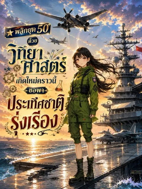 ปก (จบแล้ว) พลิกยุค 50 ด้วยวิทยาศาสตร์ : เกิดใหม่คราวนี้ขอพาประเทศชาติรุ่งเรือง