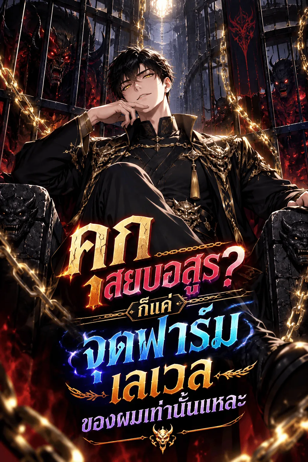 ปก คุกสยบอสูร? ก็แค่จุดฟาร์มเลเวลของผมเท่านั้นแหละ
