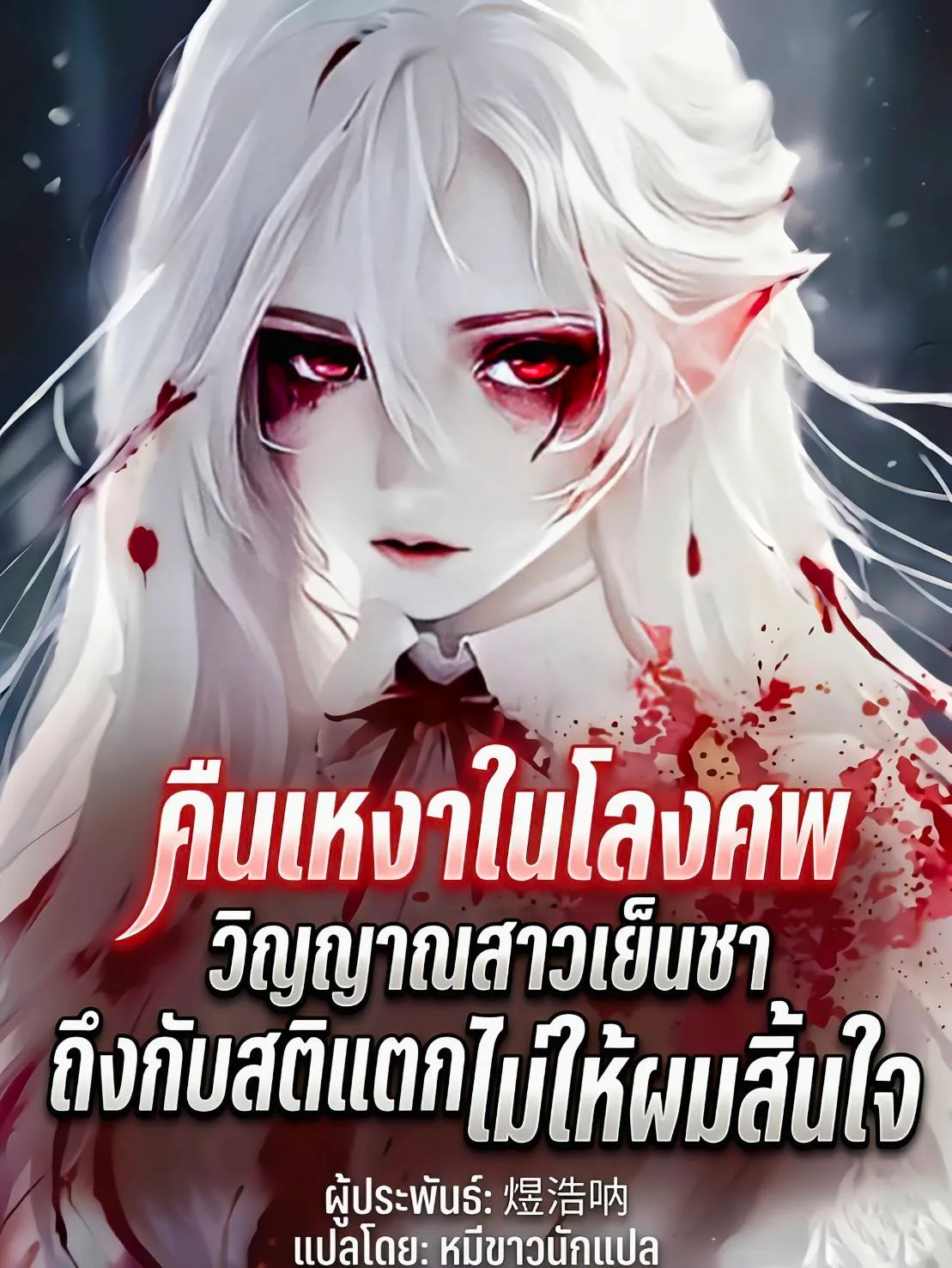 ปก คืนเหงาในโลงศพ วิญญาณสาวเย็นชาถึงกับสติแตกอ้อนวอนขอไม่ให้ผมสิ้นใจ