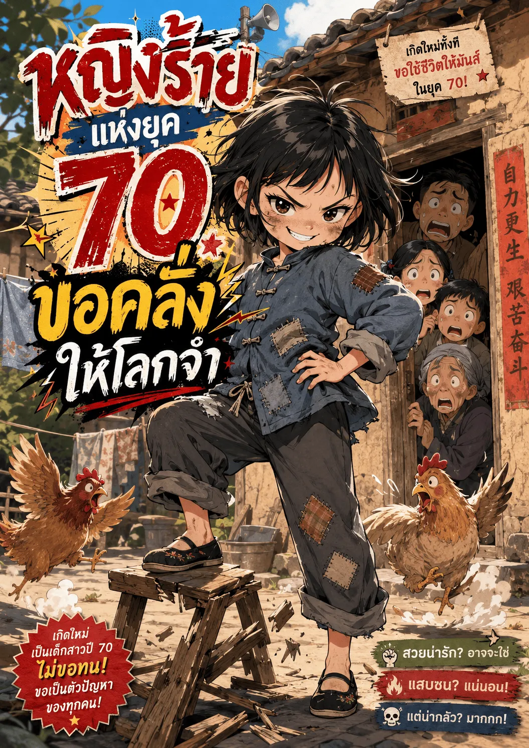 ปก หญิงร้ายแห่งยุค 70 ขอคลั่งให้โลกจํา