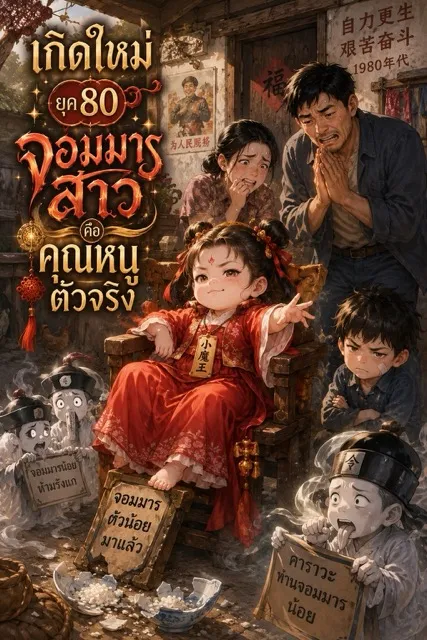 ปก (จบแล้ว) เกิดใหม่ยุค 80: จอมมารสาวคือคุณหนูตัวจริง