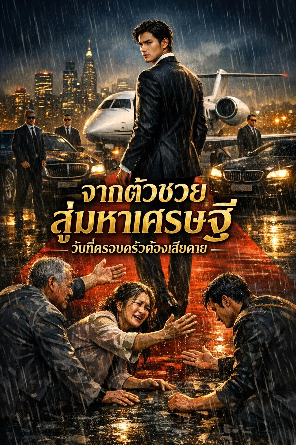 ปก จากตัวซวยสู่มหาเศรษฐี วันที่ครอบครัวต้องเสียดาย