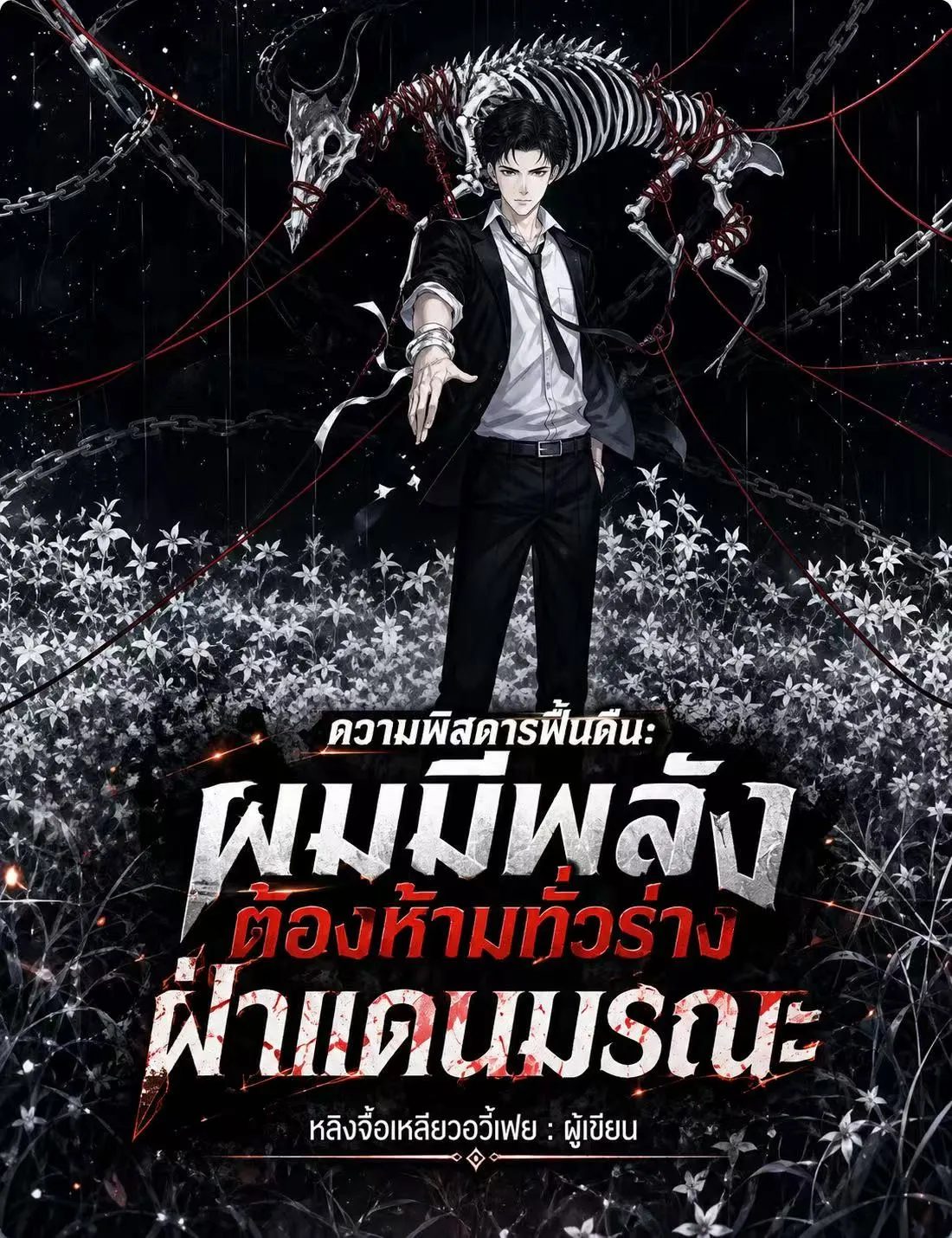 ปก ผมมีพลังต้องห้ามทั่วร่าง ฝ่าแดนมรณะ