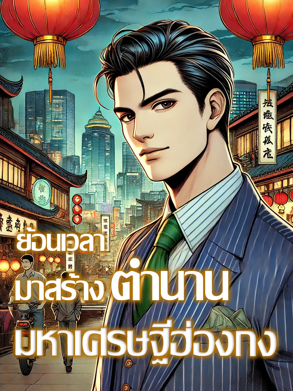 ปก ย้อนเวลามาสร้างตํานานมหาเศรษฐีฮ่องกง
