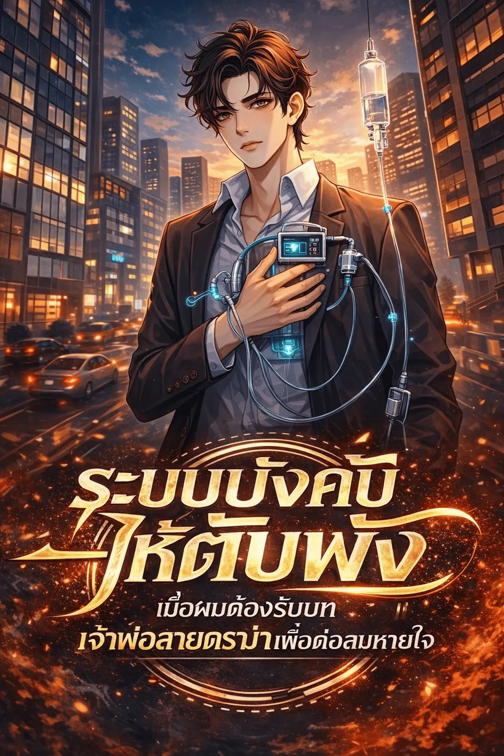 ปก ระบบบังคับให้ตับพัง: เมื่อผมต้องรับบทเจ้าพ่อสายดราม่าเพื่อต่อลมหายใจ