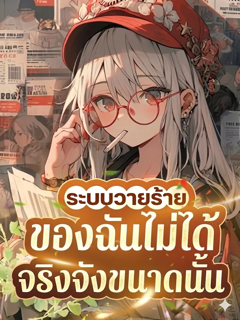 ปก ระบบวายร้ายของฉันไม่ได้จริงจังขนาดนั้น