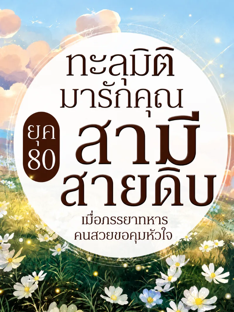 ปก (จบแล้ว) ทะลุมิติมารักคุณสามีสายดิบ เมื่อภรรยาทหารคนสวยขอคุมหัวใจยุค 80