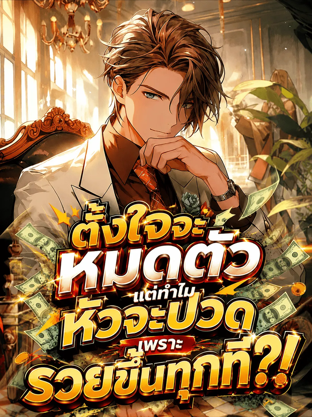 ปก ตั้งใจจะหมดตัว แต่ทําไมหัวจะปวดเพราะรวยขึ้นทุกที?!