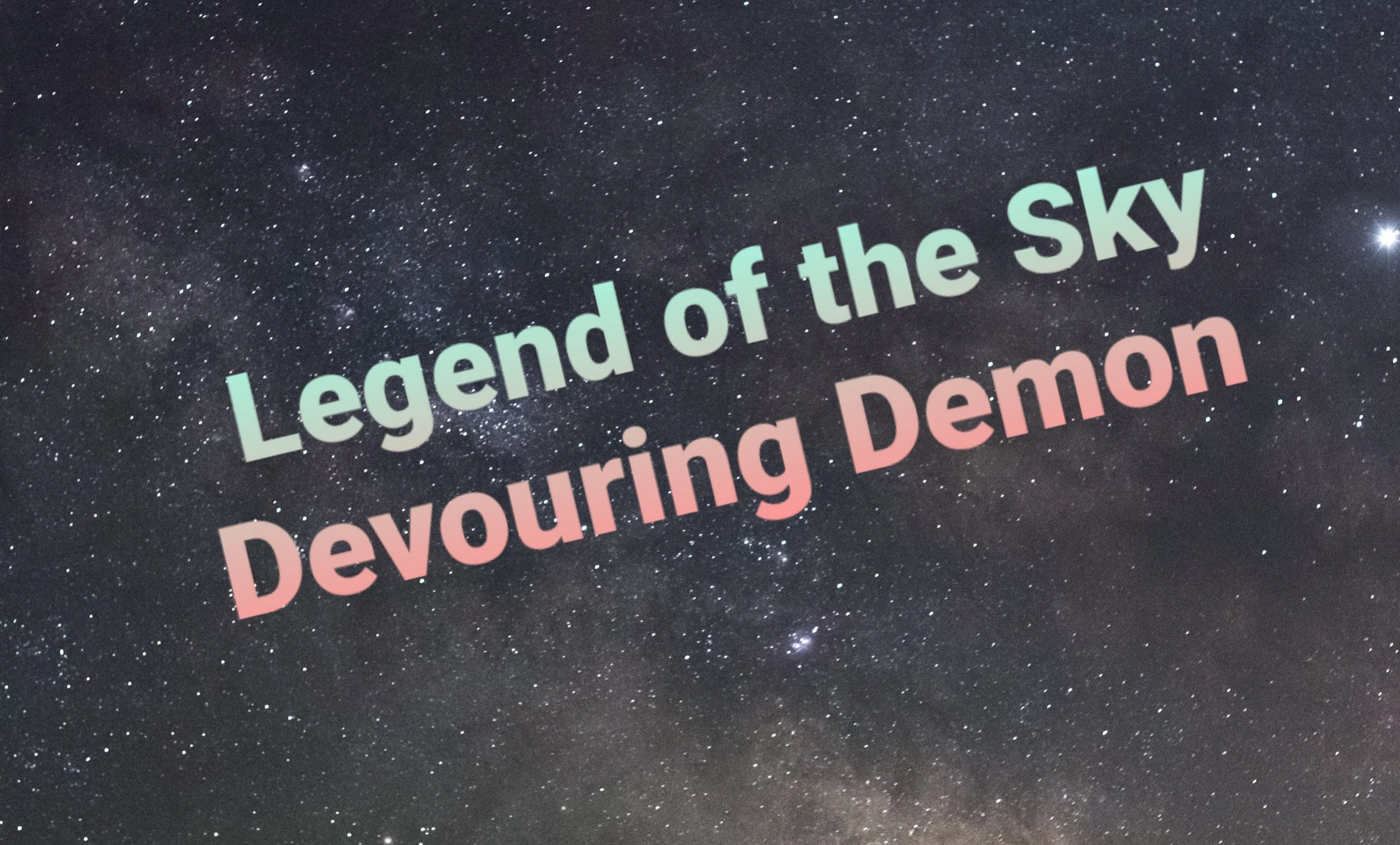 ปก Legend of the Sky Devouring Demon