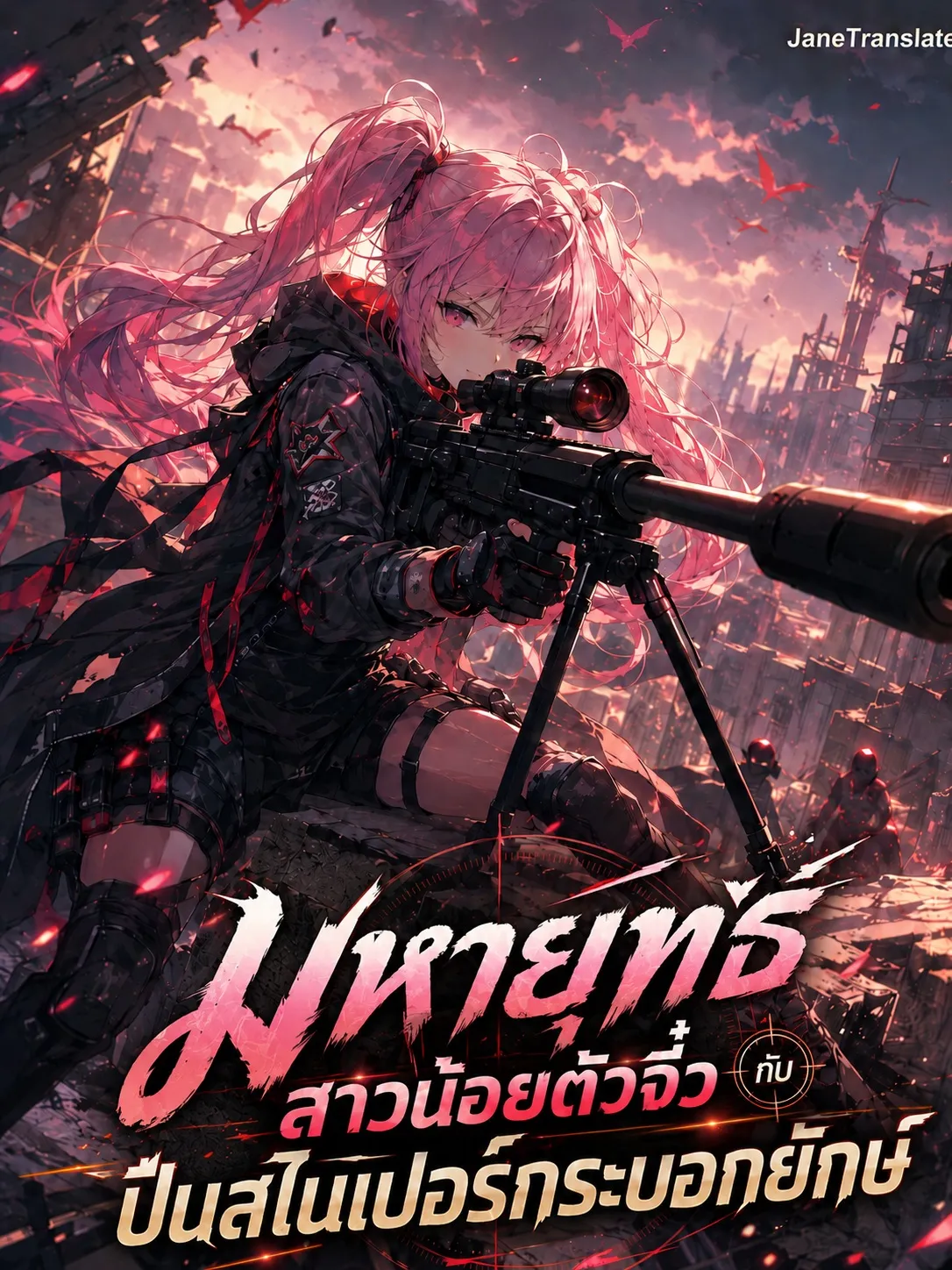 ปก มหายุทธ์ สาวน้อยตัวจิ๋วกับปืนสไนเปอร์กระบอกยักษ์