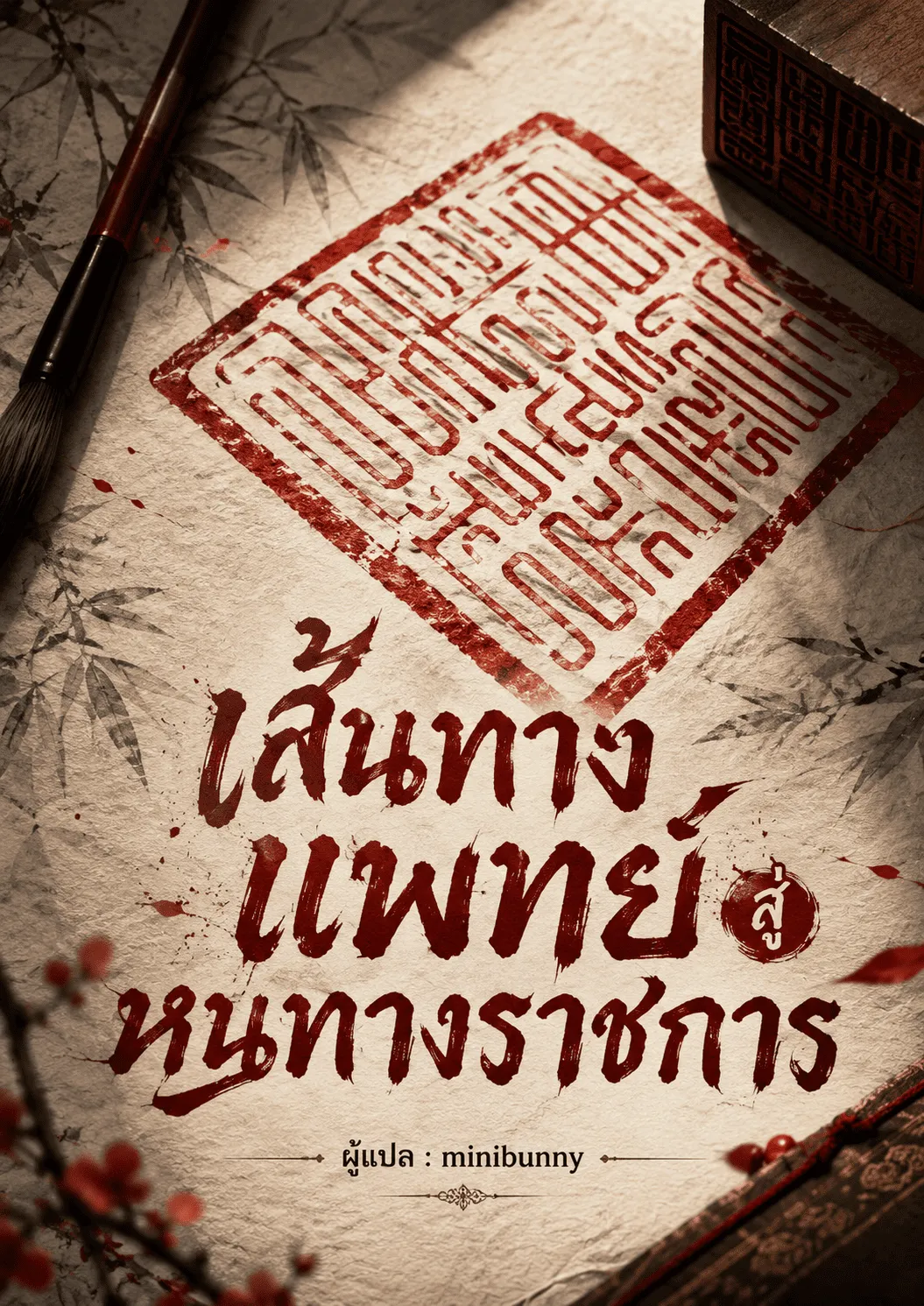 ปก เส้นทางแพทย์สู่หนทางราชการ