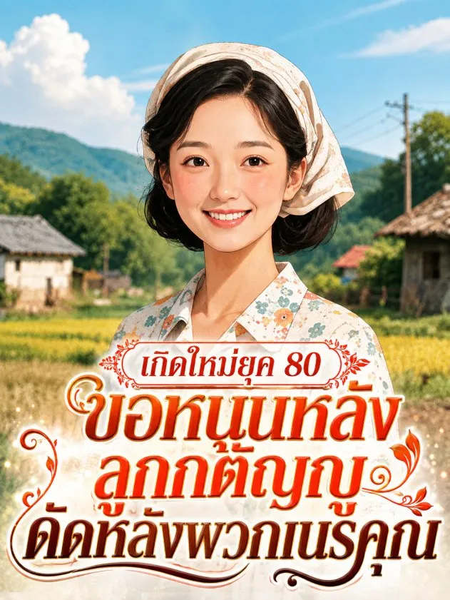 ปก (จบแล้ว) เกิดใหม่ยุค 80 ขอหนุนหลังลูกกตัญญู ดัดหลังพวกเนรคุณ