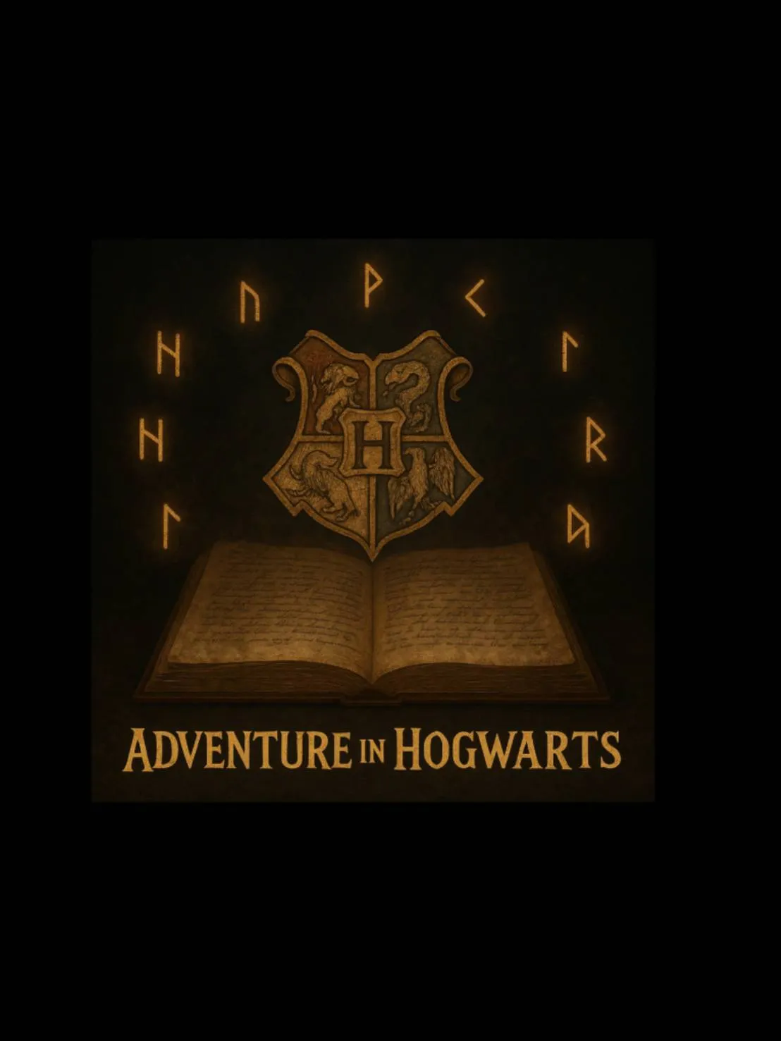 ปก Adventure in Hogwarts
