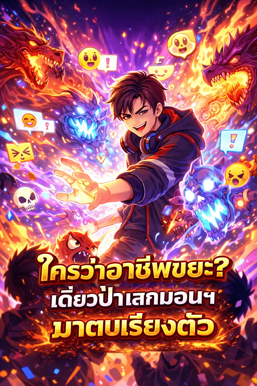 ปก ใครว่าอาชีพขยะ? เดี๋ยวป๋าเสกมอนฯ มาตบเรียงตัว