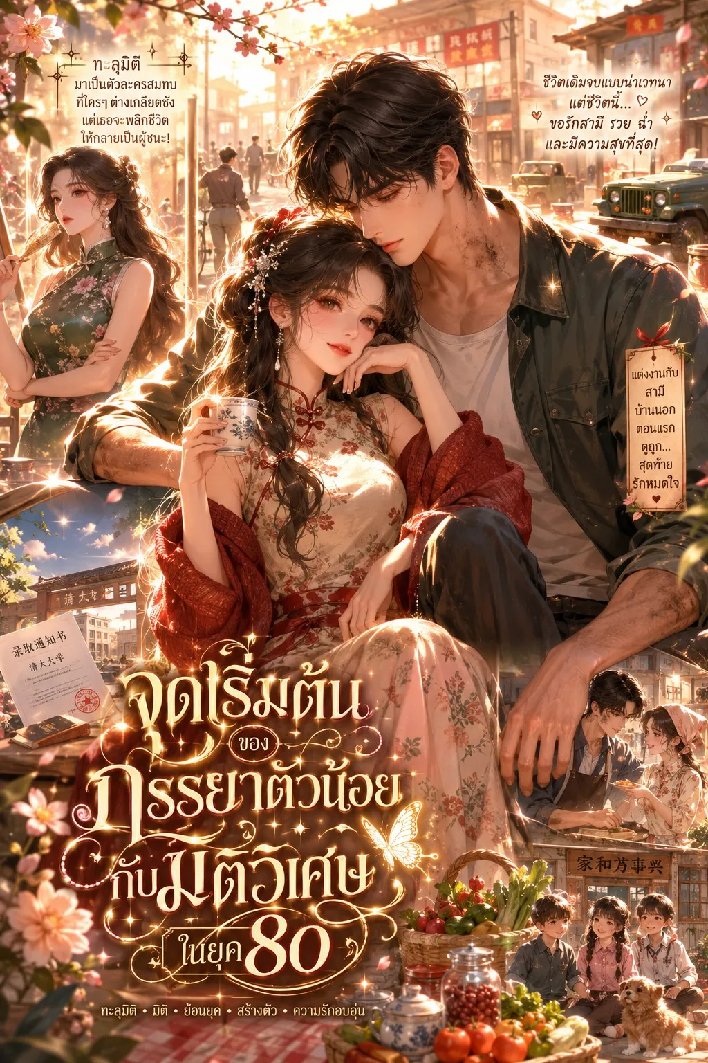 ปก จุดเริ่มต้นของภรรยาตัวน้อยกับมิติวิเศษในยุค80