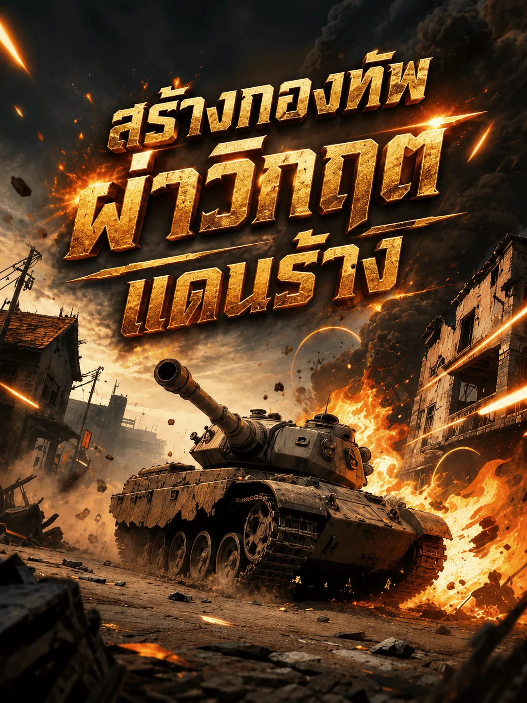 ปก สร้างกองทัพผ่าวิกฤตแดนร้าง: จากเมืองเล็กสู่นครแห่งความหวัง