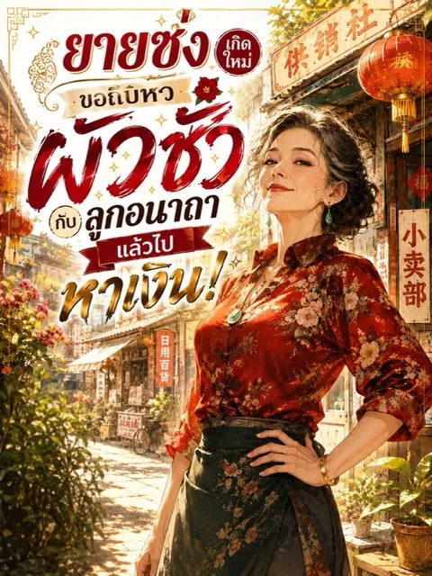 ปก (จบแล้ว) ยายซ่งเกิดใหม่ ขอถีบหัวผัวชั่วกับลูกอนาถาแล้วไปหาเงิน!
